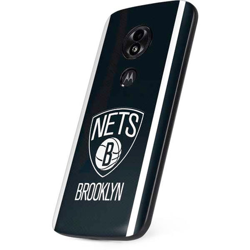 NBA Brooklyn Nets Jersey Moto E5 Play Skin